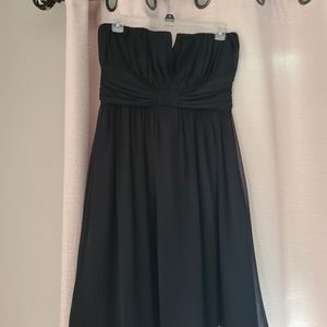 Black cocktail dress